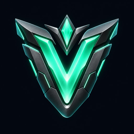 Logotipo verde y plateado de Vinci